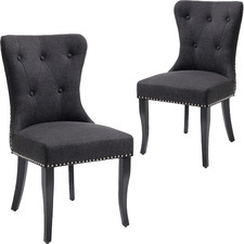Lassen Upholstered Dining Chairs (Set of 2)