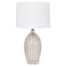 Tabitha Ceramic & Linen Table Lamp