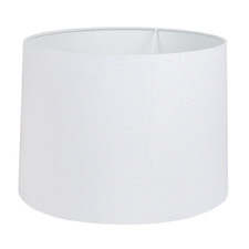 Sharla White Linen Lamp Shade