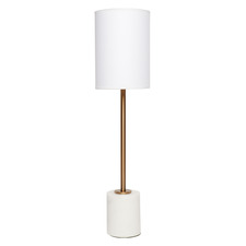 64.5cm White Nolan Table Lamp