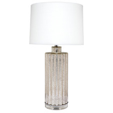 76cm Allure Glass & Crystal Table Lamp