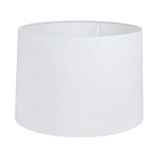 Sharla White Linen Lamp Shade