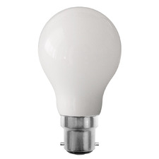 8W Opal Glass 2700K Non-Dimmable LED Bulb