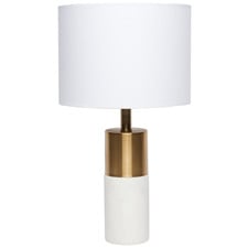 Aryx Faux Marble Table Lamp
