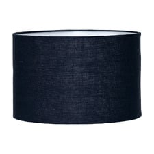 Ariella Navy Linen Lamp Shade