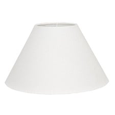 Lyla White Fabric Lamp Shade