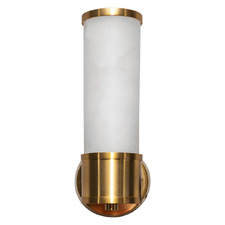 Decatur Iron & Alabaster Wall Sconce
