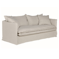 Soren 3 Seater Cotton & Linen Sofa