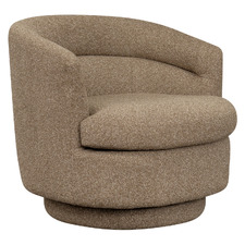 Gespa Boucle Swivel Armchair