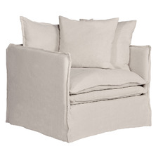 Soren Cotton & Linen Armchair