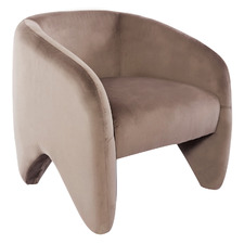 Nia Velvet Armchair