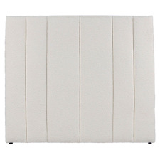 White Amalia Boucle Double Bedhead