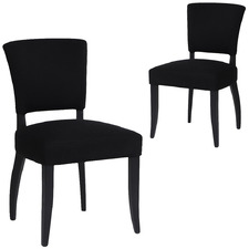 (Set of 2) Springer Cotton Dining Chairs