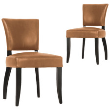 Springer Leather Dining Chairs (Set of 2)