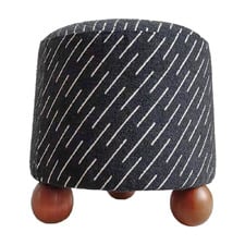 Astra Jacquard Ottoman