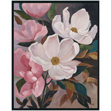 Magnolia Framed Canvas Wall Art
