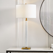 87cm Tanya Marble Table Lamp