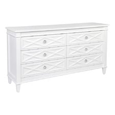 Hyung Rubberwood 6 Drawer Chest