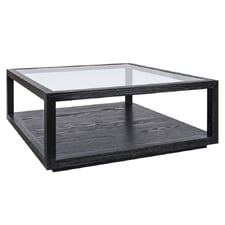 Galvan Square Oak Wood Coffee Table
