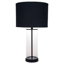 Roswell Bank Glass Table Lamp