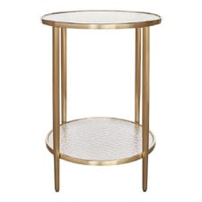 Mona Tempered Glass Side Table