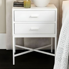 Elmont 2 Drawer Bedside Table