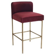 66cm Duxbury Velvet Counter Stool