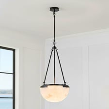 Hanover Iron & Resin 3 Light Pendant