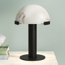 Eilian Black Polyresin Table Lamp