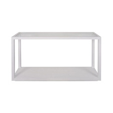 Parker Oak Wood & Glass Console Table