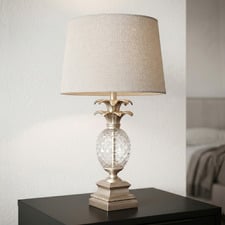 Coco Resin & Fabric Table Lamp