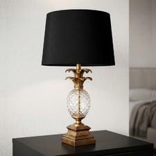 Coco Resin & Fabric Table Lamp