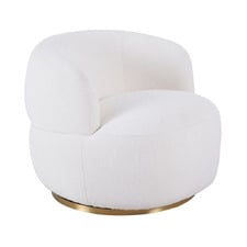 Ecru Penelope Upholstered Armchair