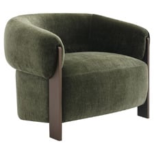 Moss Jimrel Velvet Tub Chair