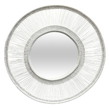 Ponyo Rattan Wall Mirror