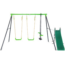 Hurley Metal Swing Frame with Slide