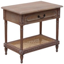 Marseille Rattan Bedside Table