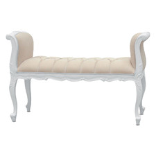 French Provincial Chateaux Stool 2 Seater