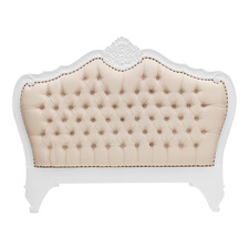 French Provincial Louis Upholstered Headboard