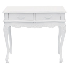 French Provincial Adele 2 Drawer Console Table