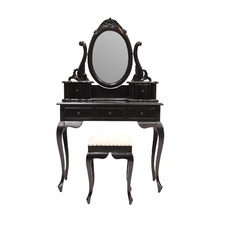 French Provincial Paris Dressing Table and Stool