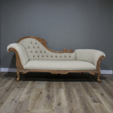 Classic French Chaise Sofa