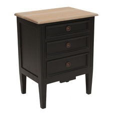 French Provincial Hampton Bedside Table