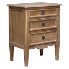 French Provincial Hampton Bedside Table