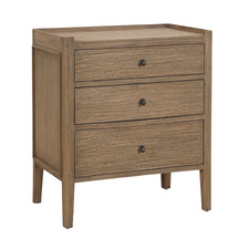 Marina 3 Drawer Bedside Table