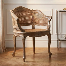 French Provincial Marcella Bergere Chair