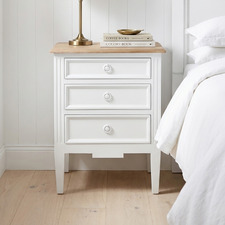 French Provincial Hampton Bedside Table