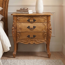 French Provincial Aubrey Bedside Table