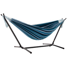 Combo Cotton Double Hammock with Stand