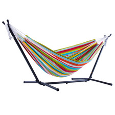 Ciao Combo Double Hammock with Steel Stand
